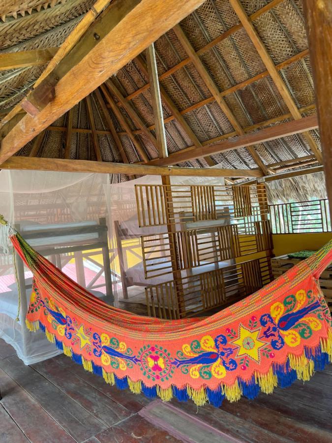 Ecohostal Palmares Del Rio Guachaca Exterior photo